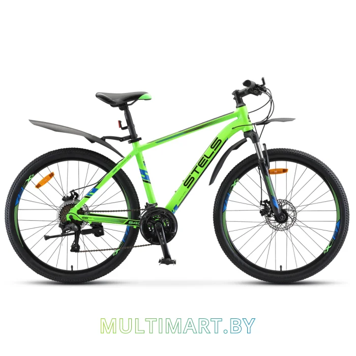 Горный велосипед Stels Navigator 640 MD 26 V010 р.17 2020 (зеленый)